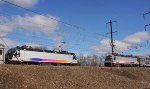NJT 4607, 4601 meet